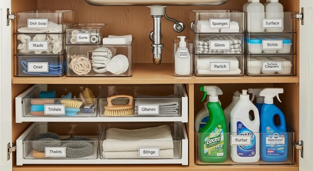 How to Organize Under the Sink and Actually Keep It That Way
