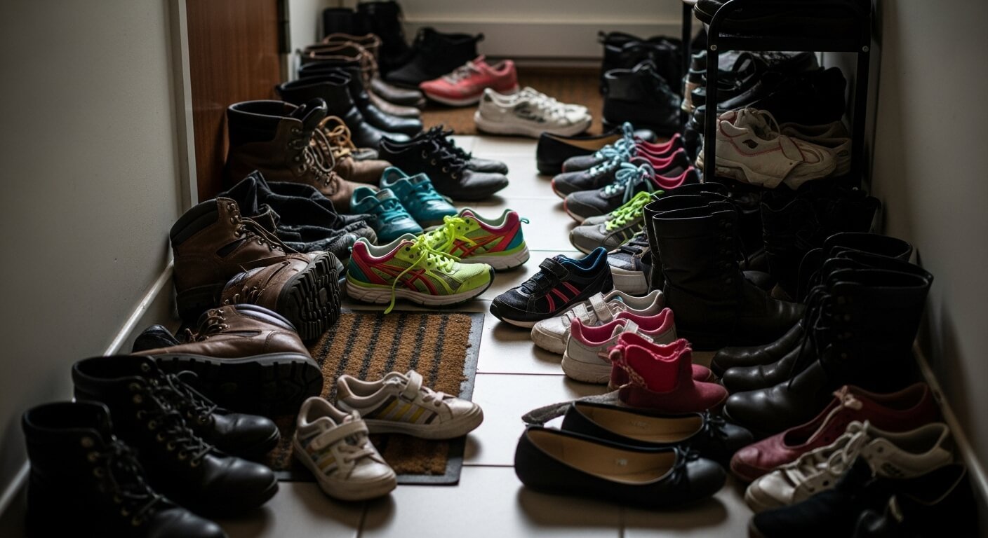 How to Organize Shoes in Small Spaces Without Buying Anything New