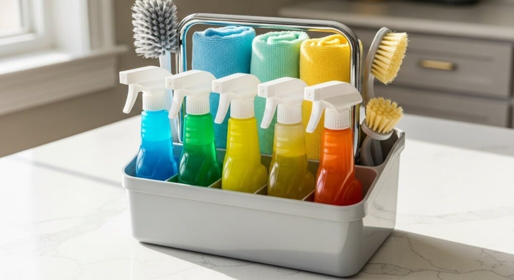 How to Organize Cleaning Supplies for Faster and Easier Cleaning