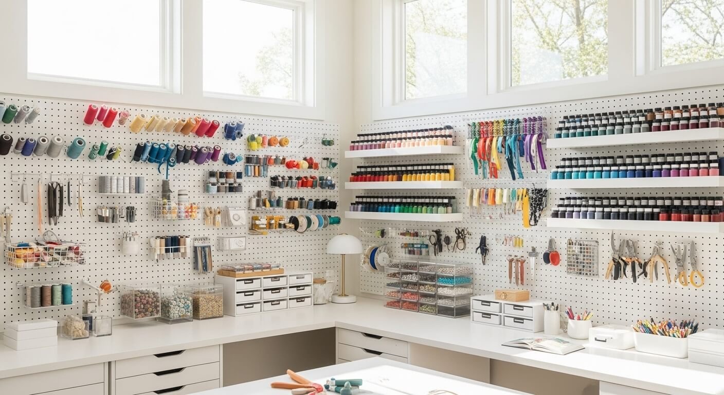 30 Stunning Craft Room Organization Systems for Creative Freedom