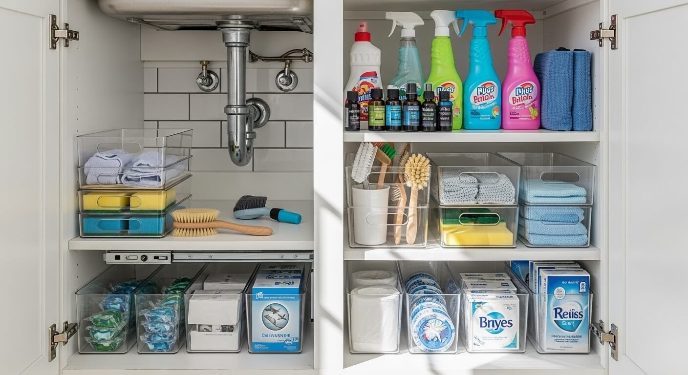 24 Clever Under Sink Organization Ideas That Stop the Chaos