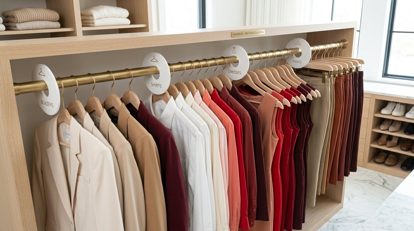 How to Make Closet Dividers to Organize Clothes by Category