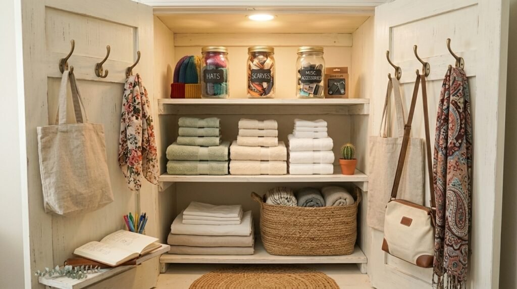 How to Organize Hall Closet When You Have Very Limited Space