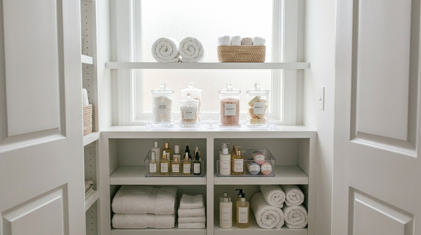 How to Organize Bathroom Cabinets for Spa-Like Serenity Every Day
