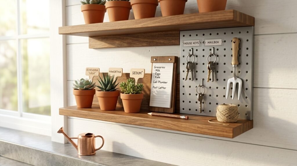 How to Make a Wall Organizer That’s Both Pretty and Practical
