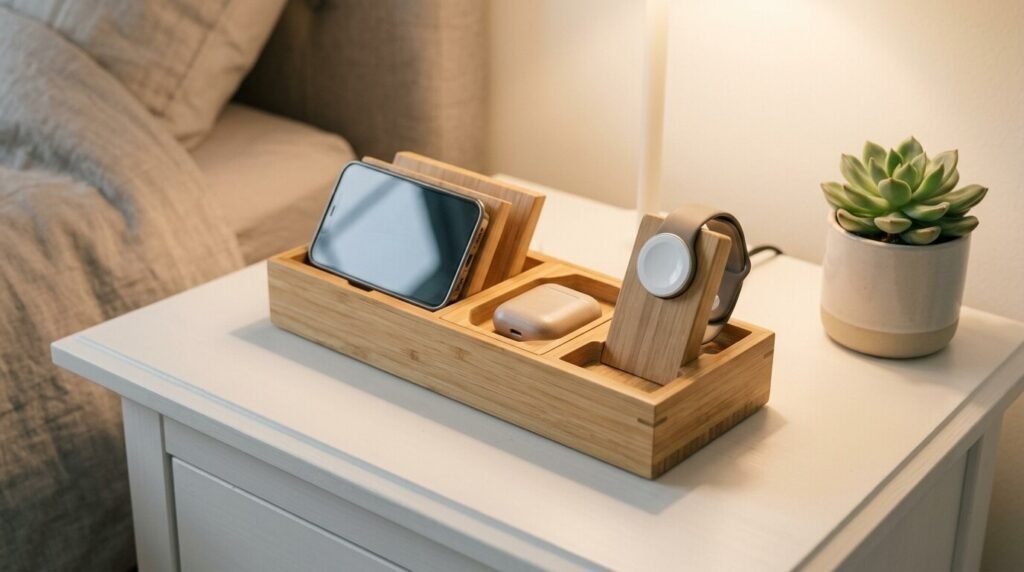 How to Make a Charging Station That Hides All Your Device Cables