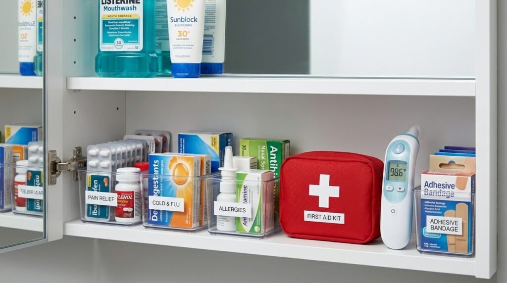 How to Organize a Medicine Cabinet Safely for the Whole Family