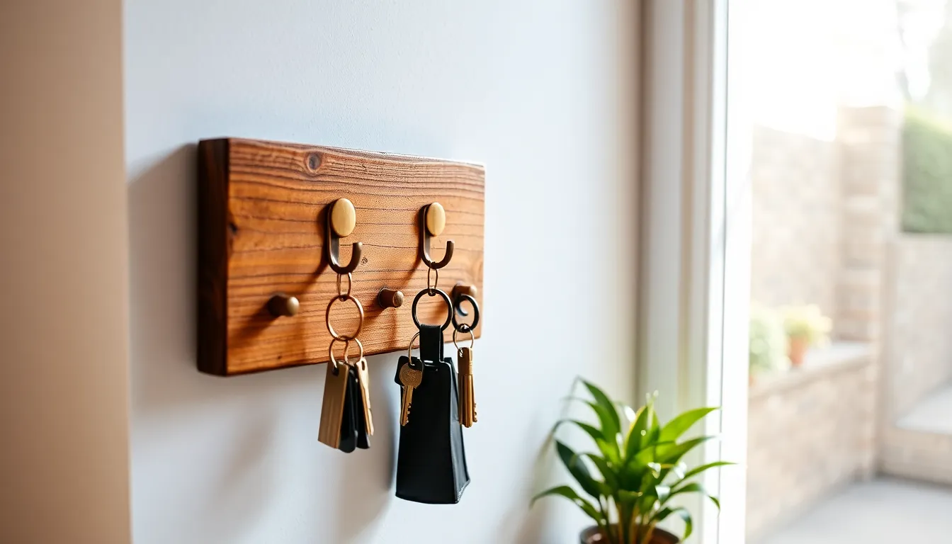 How to Make a Key Holder for Wall That Keeps Keys Always Accessible