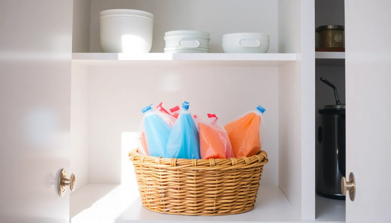 How to Organize Plastic Bags So They Don’t Take Over Your Kitchen