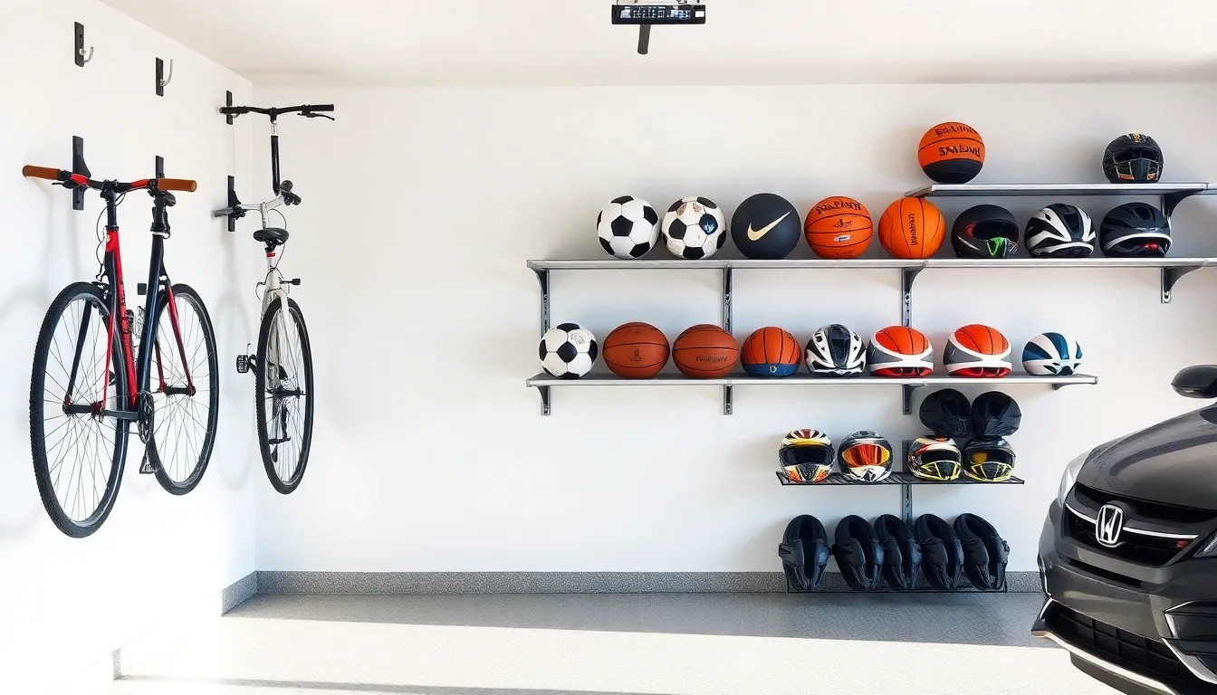 How to Organize Sports Equipment in Garage Without Tripping Hazards