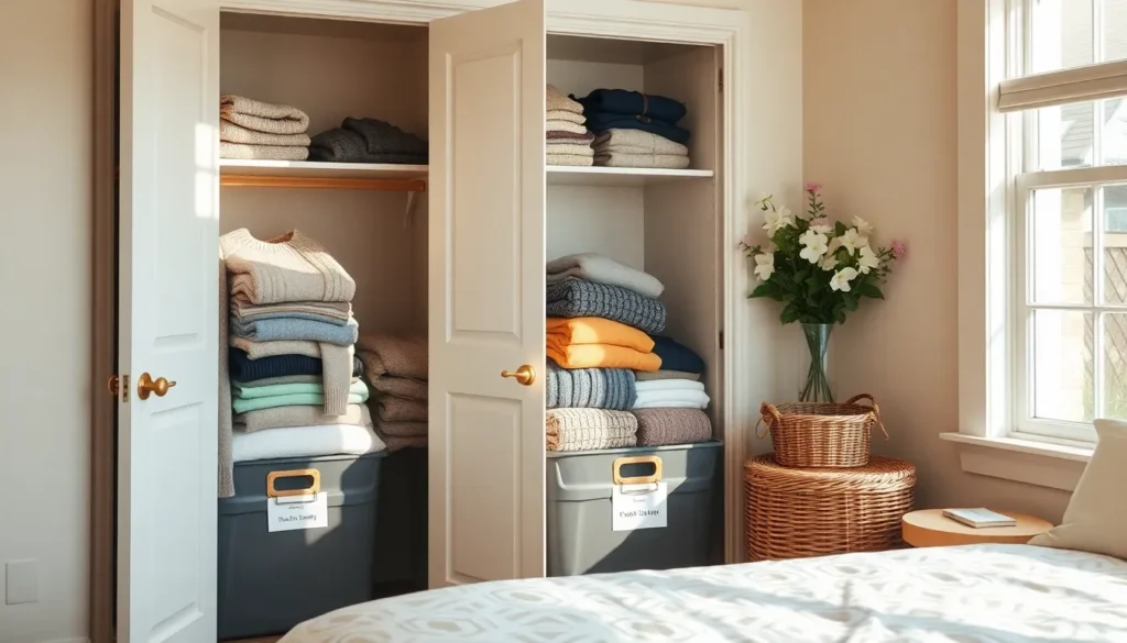 How to Organize Winter Clothes When Spring Arrives Successfully